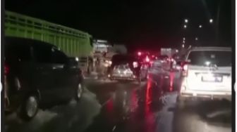 Terendam Banjir Hingga Macet Parah, Banjir Tol Bitung Sudah Surut