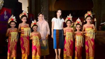 Paras Cantik Istri Presiden Korea Selatan Saat Bersama Iriana Jokowi Jadi Pergunjingan: Dianggap Artis Drakor