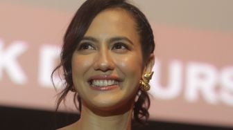 Pevita Pearce saat ditemui di Jakarta, Selasa (15/11). [Suara.com/Oke Atmaja]