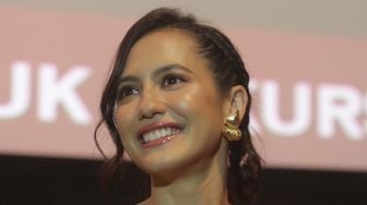 Pevita Pearce saat ditemui di Jakarta, Selasa (15/11). [Suara.com/Oke Atmaja]