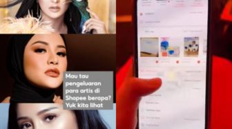 Cek Besar Belanjaan Dewi Perssik, Aurel, dan Nagita Slavina di Shopee, Fuji: Wih Borong Abis Ibu-Ibu