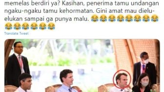 Anies Berdiri Bak 'Ajudan' di Jamuan Makan G20, Benarkah?