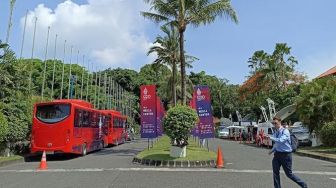 24 Bus Listrik Damri Layani Ribuan Penumpang Selama KTT G20 Bali