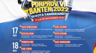 Kirab Api Porprov VI Banten 2022 Akan Dimulai 17 November, Ini Rutenya!