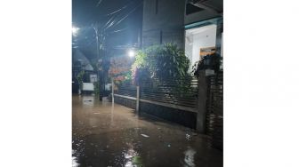 Diguyur Hujan, Dua Perumahan di Serang Tergenang, Masyarakat Was-was Banjir Besar