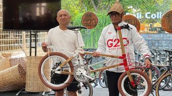 Terbuat dari Bambu, Sepeda Goro Jadi Wujud Green Mobility Setelah KTT G20