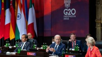 Jokowi Terciduk Melongo Saat Presiden AS Joe Biden Bicara di G20, Demokrat: Nyimak Atau Jangan-jangan...