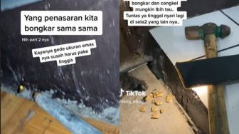 Rejeki Nomplok! Beli Rumah Tua Pria Ini Dapat Bonus Kepingan Emas Tersimpan di Tembok