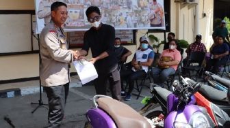 Polresta Jayapura Kota Kembalikan 10 Unit Sepeda Motor Curian Kepada Pemilik, Bentuk Quick Response Layanan Masyarakat