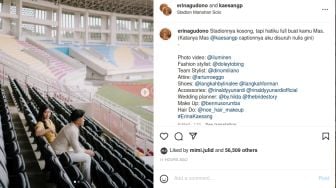 Foto Prewedding, Erina Gudono Diminta Tulis Caption Gombal Oleh Kaesang Pangarep: Hatiku Full Buat Kamu, Mas