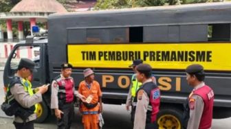 Dua Pria Juri Parkir Liar Diamankan Polres Tebing Tinggi