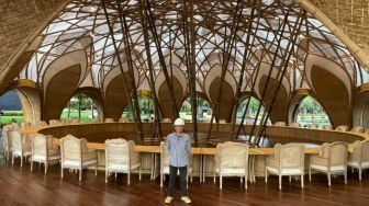 Menelisik Proses Pembuatan Bamboo Dome yang Jadi Tempat Santap Siang Pimpinan G20, Ternyata Ada Keterlibatan Dosen UGM