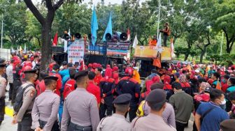 Tak Terima UMP DKI 2023 Hanya Rp4,9 Juta, Buruh Bakal Gugat Heru Budi ke PTUN dan Demo di Balai Kota Pekan Depan