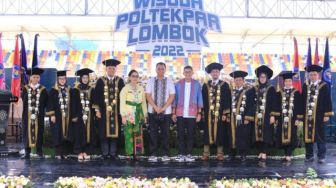 Poltekpar Lombok Wisuda Mahasiswa di Sirkuit Mandalika