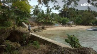 Unik, Ada Sumber Mata Air Tawar di Laut Muna