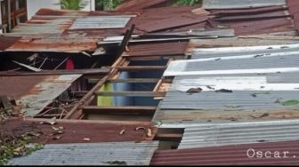 Cuaca Ekstrem di Balikpapan, Puluhan Rumah di Pesisir Rusak Diterjang Angin Kencang