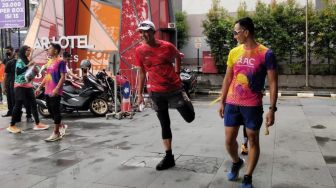 Dideklarasikan Sebagai Capres 2024 oleh Relawan Jogja, Ganjar Pranowo Malah Asyik Lari 7 Km untuk Penyandang Kanker