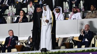 Pemimpin Qatar Sheikh Tamim bin Hamad Al-Thani Buka Piala Dunia 2022: Insyaallah Kami Akan Mengikuti Dunia