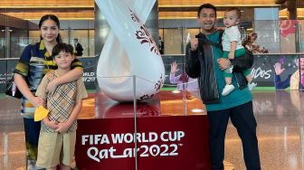 Ekspresi Gembira Rafathar saat Inggris Cetak Gol di Piala Dunia 2022 Qatar: Happy To The MAX