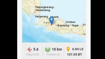 Dampak Gempa Cianjur, Gedung Ancol Mansion Retak di Beberapa Titik