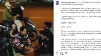 Terungkap! Pria Todongkan Airsoft Gun ke Pemuda di Gading Serpong Ternyata Aipda D Anggota Polsek Curug Lebak