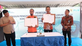 Sinergi dengan Pemprov, PLN Tambah 2 SPKLU Fast Charging di Sulawesi Selatan