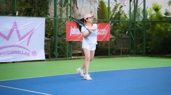 5 Potret Pakaian Olahraga Nagita Slavina, Rok Tenis Simpel Harga 1 Jutaan