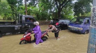 Langganan Banjir, Sejumlah Sungai di Lamongan Meluap Lagi Beberapa Hari Terakhir