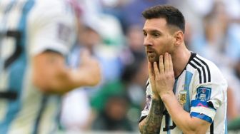 Lionel Messi Syok Timnas Argentina Dipermalukan Arab Saudi: Ini Kekalahan Menyakitkan