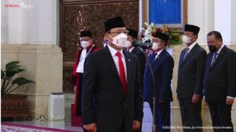 Jokowi Lantik Mardiono Sebagai Utusan Khusus Presiden untuk Kerja Sama Pengentasan Kemiskinan dan Ketahanan Pangan