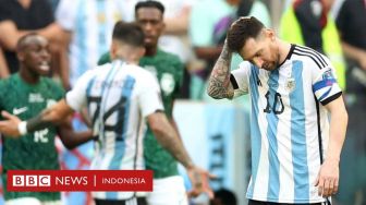 Kekalahan Argentina Jadi Kejutan Terbesar Sekaligus Guncangan Bagi Messi