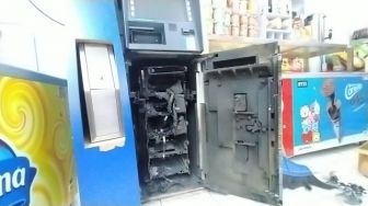 Perampok Kuras Habis Uang di ATM Alfamart Lebak, Warga yang Pergoki Kena Sabetan Sajam