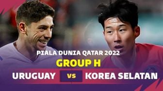 Prediksi Uruguay vs Korea Selatan di Piala Dunia 2022: Preview, Skor hingga Susunan Pemain