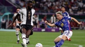 Momen Bek Jerman Antonio Rudiger Ejek Pemain Jepang, Langsung Dapat Karma