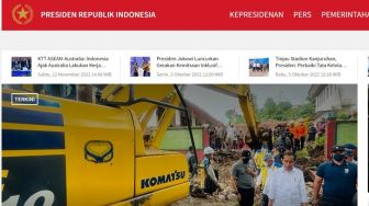 Istana Bantah Situs Presiden RI Tak Bisa Diakses