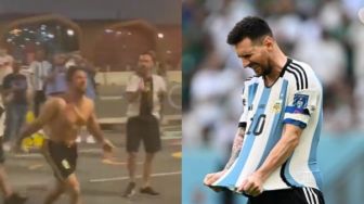 Lionel Messi Dihina, Fans Argentina dan Meksiko Berkelahi di Zona Penggemar Piala Dunia 2022 Al Bidda