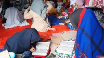 Pulihkan Trauma, Anak Penyintas Gempa Cianjur Belajar Al-Qur'an