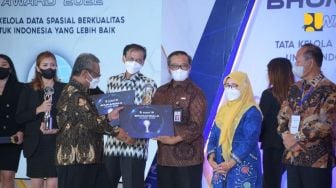 Kementerian PUPR Raih Bhumandala Award 2022, Siap Tingkatkan Pemanfaatan Informasi Geospasial