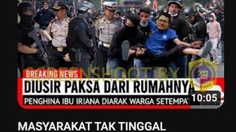 Heboh Penghina Ibu Negara Iriana Jokowi Diusir Paksa hingga Diarak Warga, Begini Faktanya