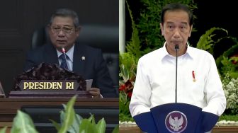 Potret SBY - Jokowi Selama 2 Periode Jadi Presiden RI, Siapa Paling Banyak Uban dan Kerutan?