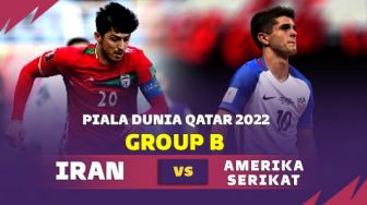 Link Live Streaming Iran vs Amerika Serikat di Grup B Piala Dunia 2022, Duel Panas Sarat Muatan Politik