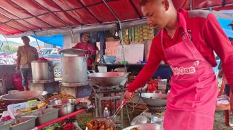 Didukung Bright Gas Pertamina, Dapur Umum Kemensos Siapkan 4.000 Porsi Makanan untuk Korban Gempa Cianjur