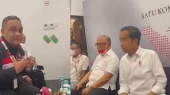 Gemes! Benny Ramdhani di Depan Jokowi: Relawan Siap Tempur Lawan Penyerang Pemerintah jika Penegakan Hukum Tak Jalan
