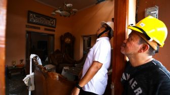 Direksi BTN Terjun Langsung Bantu Korban Gempa Bumi Cianjur
