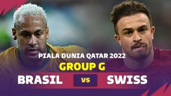 Prediksi Brasil vs Swiss di Piala Dunia 2022: Pertarungan Sengit dari Meriam London, Bisa Jadi Banyak Kejutan