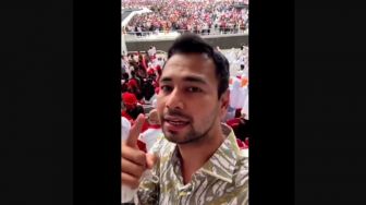 Ada di Balik Acara Relawan Jokowi di GBK, Raffi Ahmad 'Dirujak' Netizen: Ternyata Pendukung Kadrun Entertainment