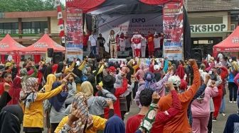 Kolaborasi ARWT-Senam RK Indonesia Juara di Tasik