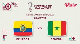 Live Streaming Ekuador vs Senegal Piala Dunia 2022, Link-nya Akses di Sini