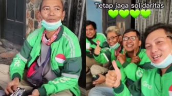 Kompak Banget! Kisah Ojek Online Patungan Beli Kacamatan untuk Temannya Ini Viral