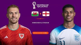Bisa Nonton di HP, Ini Link Live Streaming Wales vs Inggris Piala Dunia 2022